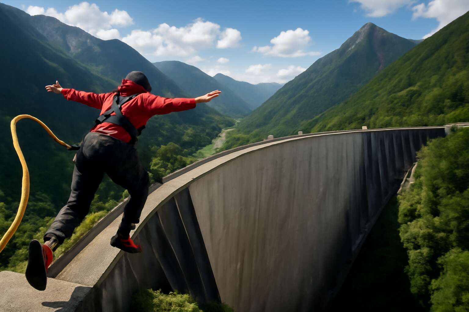 bungee jumping switzerland verzasca dam