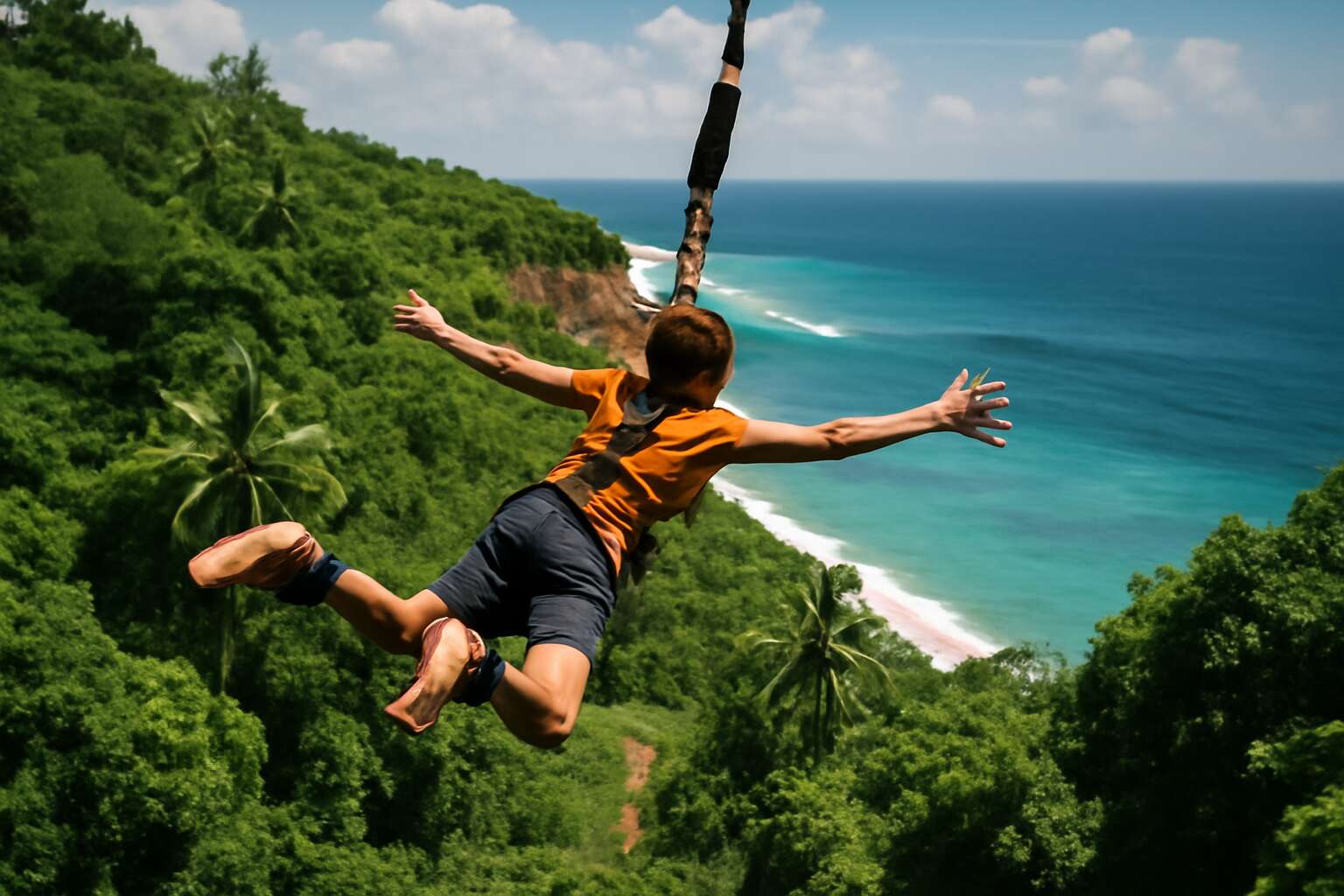 bungee jumping in bali