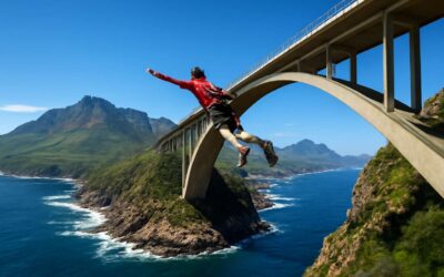 Feel the rush: bungee jumping in cape town under the Table Mountain sky!