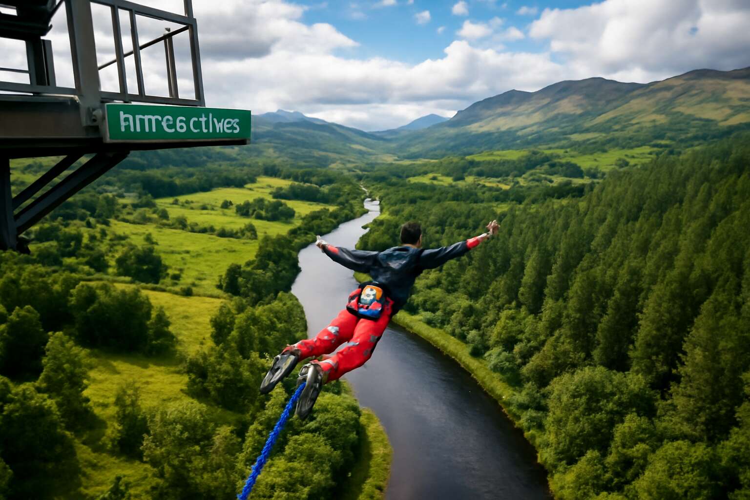 bungee jumping pitlochry