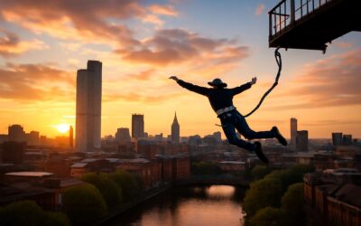 Defy gravity with bungee jumping manchester: adrenaline rush above the city skyline