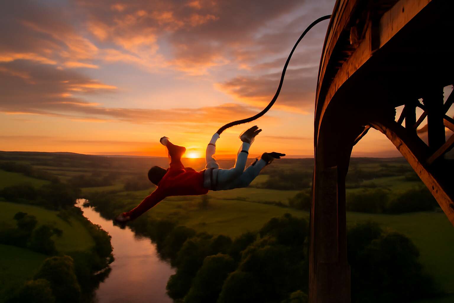 bungee jumping in england
