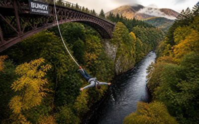 Conquer the Highlands with Killiecrankie Bungee Jumping.