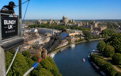 Experience the thrill of bungee jumping Windsor at the perfect riverside spot.